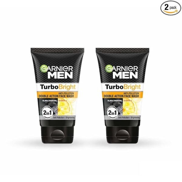 Garnier Men, Face Wash, Brightening & Anti-Pollution