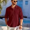 CB-COLEBROOK Men's Casual Button Down Shirts