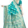 C J Enterprise Women’s Pure Kanjivaram Soft Silk Saree With Blouse